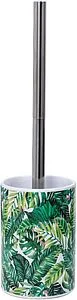Ёршик для унитаза Fixsen Tropic хром/зелёный c рисунком FX-0882E-5 Ёршик для унитаза Fixsen Tropic хром/зелёный c рисунком FX-0882E-5, 1