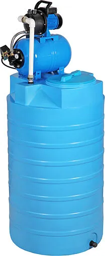 Бак для воды с насосной станцией Aqua Booster Aquatech ATV 500 синий EMO(A)ATV-00500-S