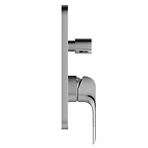 Смеситель для ванны скрытого монтажа Ravak Flat хром X070123, 4