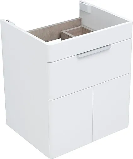 Тумба под умывальник Aquanet Ирис new 50 белый глянец 00310147