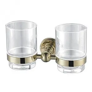 Стакан двойной Aquanet золото 4684D Стакан двойной Aquanet золото 4684D, 1