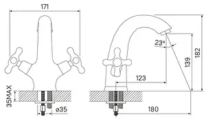 Смеситель для раковины IDDIS Jeals хром 19004T4C Смеситель для раковины IDDIS Jeals хром 19004T4C, 2
