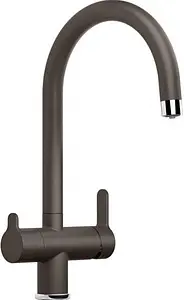 Смеситель для кухни с подключением к фильтру Blanco Trima кофе 526269, 1