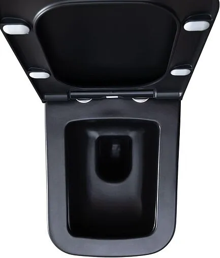 Унитаз подвесной безободковый Allen Brau Infinity черный матовый 4.21011.31