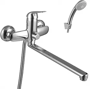 Смеситель для ванны с длинным изливом Lemark plus Advance хром LM1251C Смеситель для ванны с длинным изливом Lemark plus Advance хром LM1251C, 1