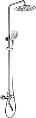 Душевая система со смесителем для ванны Bravat Stream хром F6334368CP-A-RUS Душевая система со смесителем для ванны Bravat Stream хром F6334368CP-A-RUS