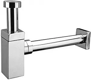 Сифон бутылочный для раковины Mc Alpine хром CA32SQEU-CB, 1