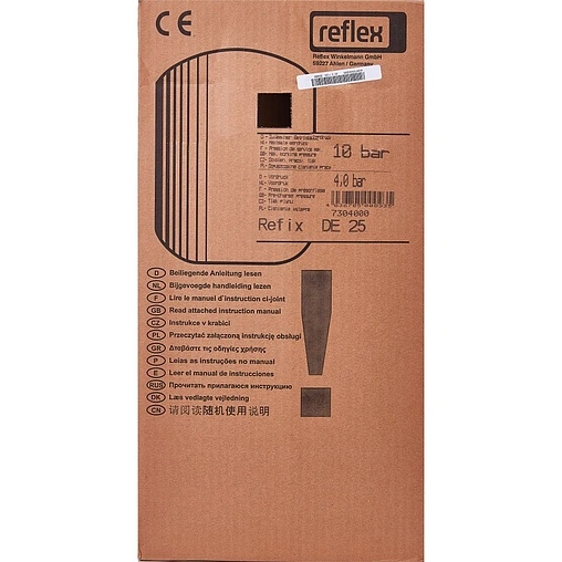 Гидроаккумулятор Reflex DE 25л 10 бар 7304000