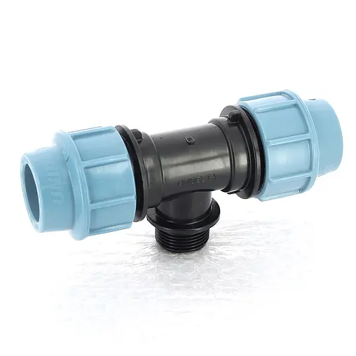 Тройник компрессионный переходной 32мм x 1¼&quot;н x 32мм Unidelta 1010032005