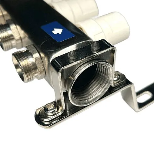 Группа коллекторная с расходомерами 7 отводов 1&quot;в/в x ¾&quot;ек Uni-fitt OPTIMAL 450B4307.RU