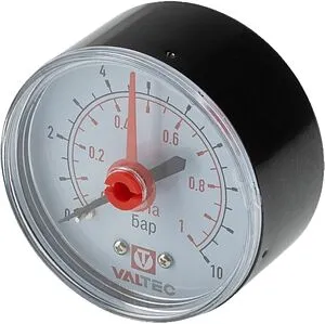 Манометр аксиальный Valtec 50мм 6 бар ¼&quot; VT.TM50.TC.02, 3