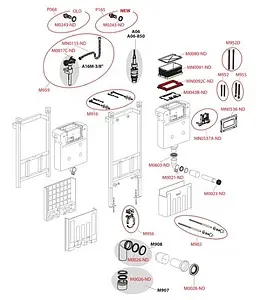 Инсталляция для подвесного унитаза AlcaPlast Sadromodul AM118/850 Инсталляция для подвесного унитаза AlcaPlast Sadromodul AM118/850, 3
