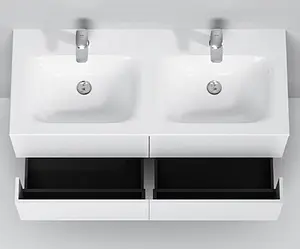 Тумба-умывальник подвесная Am.Pm Spirit 2.0 120 белый M70AFHD1202WG+M70AWCD1202WG Тумба-умывальник подвесная Am.Pm Spirit 2.0 120 белый M70AFHD1202WG+M70AWCD1202WG, 4