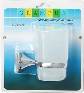 Стакан Grampus Ocean хром GR-2006, 3