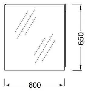 Зеркало Jacob Delafon Ola 60 EB1080-RU Зеркало Jacob Delafon Ola 60 EB1080-RU, 4