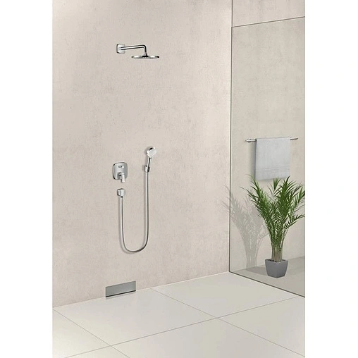 Шланговое подключение Hansgrohe FixFit хром 26457000