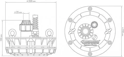 Оголовок скважинный Джилекс ОСП 110-133/25 Хит 6300