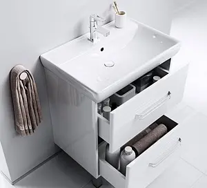 Тумба-умывальник напольная Aqwella Neo 60 белый Neo.01.06+00191638 Тумба-умывальник напольная Aqwella Neo 60 белый Neo.01.06+00191638, 3