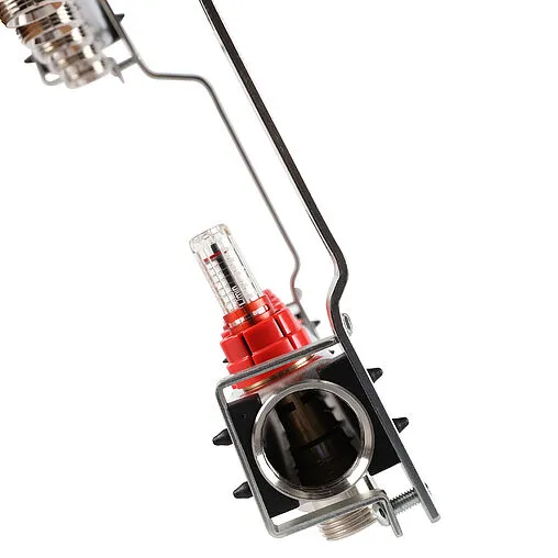 Группа коллекторная с расходомерами 6 отводов 1&quot;в/в x ¾&quot;ек Rommer RMS-1200-000006