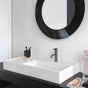 Раковина Laufen Kartell 90 L белый 8.1033.9.000.111.1 Раковина Laufen Kartell 90 L белый 8.1033.9.000.111.1, 3