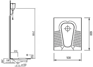 Чаша Генуя Kale Optimum белый 71129374K0 Чаша Генуя Kale Optimum белый 71129374K0, 2