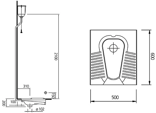 Чаша Генуя Kale Optimum белый 71129374K0