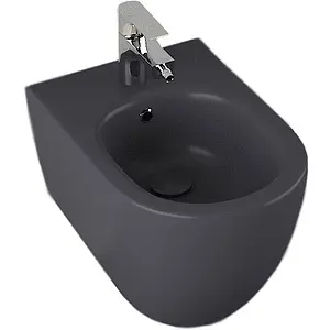 Биде подвесное ISVEA Infinity антрацит 10NF41001SV-2C Биде подвесное ISVEA Infinity антрацит 10NF41001SV-2C, 1