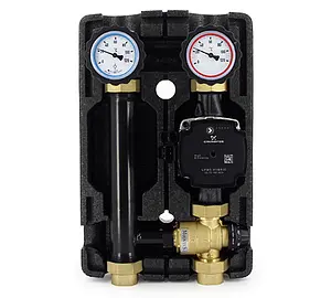 Насосный модуль с термостатическим смесительным клапаном 1"в х 1"в Uni-Fitt 491H2500 с насосом Grundfos UPM3 Hybrid 25-70 180 Насосный модуль с термостатическим смесительным клапаном 1"в х 1"в Uni-Fitt 491H2500 с насосом Grundfos UPM3 Hybrid 25-70 180, 1