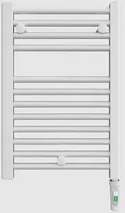 Полотенцесушитель электрический лесенка Atlantic Theola 687x400 Plug NW 250W белый 100020, 1