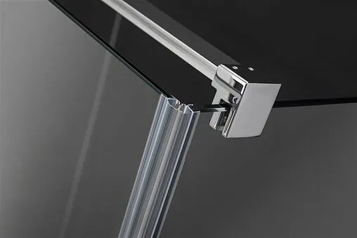 Дверь в нишу 800мм прозрачное стекло Radaway Euphoria DWJ 80 L 383512-01L+383212-01L