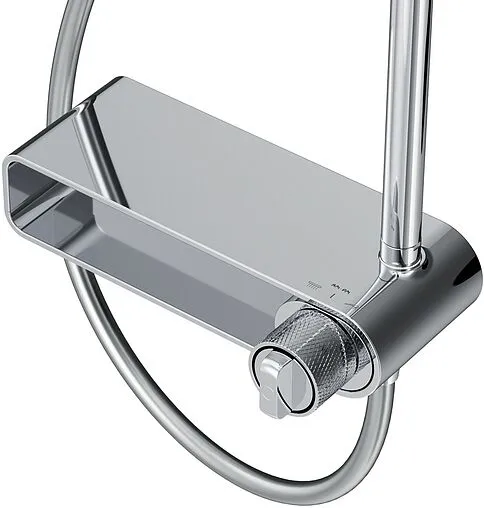 Душевая система со смесителем для душа Am.Pm X-Joy хром F0785A600 Душевая система со смесителем для душа Am.Pm X-Joy хром F0785A600