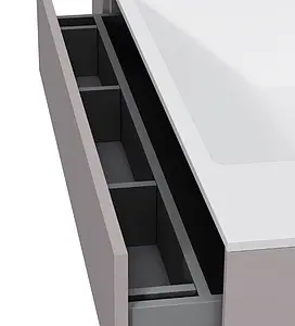 Тумба под умывальник подвесная Am.Pm Inspire 2.0 100 элегантный серый M50AFHX1003EGM Тумба под умывальник подвесная Am.Pm Inspire 2.0 100 элегантный серый M50AFHX1003EGM, 4