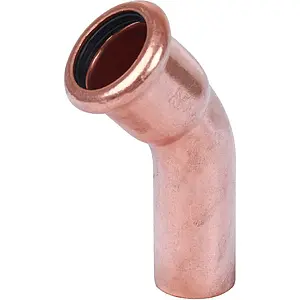 Отвод пресс однораструбный 22мм угол 45° Sanha 6040 1604022, 1