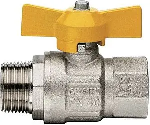 Кран шаровый для газа 1"в x 1"н Itap London 069B100 Кран шаровый для газа 1"в x 1"н Itap London 069B100, 1