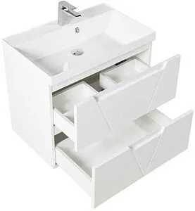 Тумба-умывальник подвесная BelBagno VITTORIA 70 Bianco Opaco VITTORIA-700-2C-SO-BO-P+BB700/450-LV-MR-AST Тумба-умывальник подвесная BelBagno VITTORIA 70 Bianco Opaco VITTORIA-700-2C-SO-BO-P+BB700/450-LV-MR-AST, 4