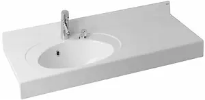 Раковина Aquaton Отель 120 L белый 1A70093NOT01L, 1