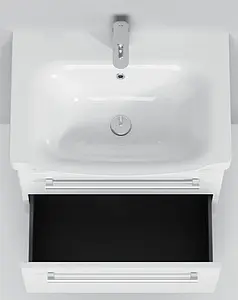 Тумба-умывальник подвесная Am.Pm Like S 65 белый M81FHX0652WG+M80WCC0652WG, 4