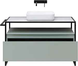 Тумба-умывальник напольная Allen Brau Priority 120 папирус 1.31004.PWM+, 5