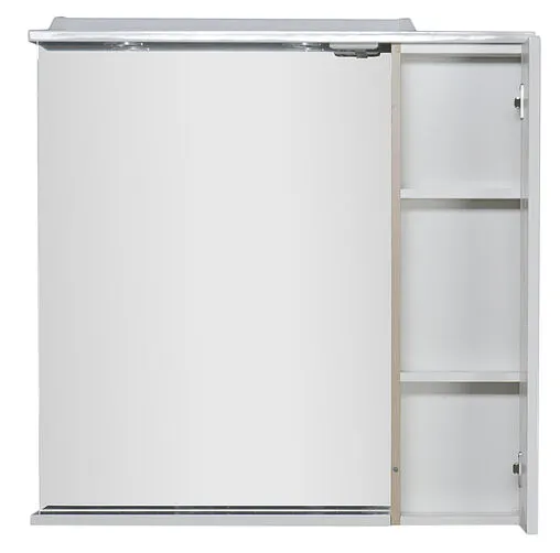 Шкаф-зеркало Aquanet Гретта 90 R белый/светлый дуб 00173987