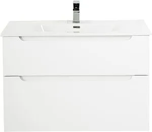 Тумба-умывальник подвесная BelBagno ETNA H-60 100 Bianco Lucido ETNA-H60-1000-2C-SO-BL-P+, 1