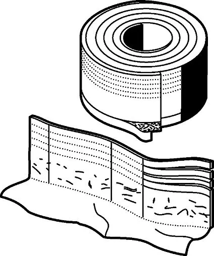 Лента демпферная 90x10мм x 25м Viega Fonterra 1456.1 706906