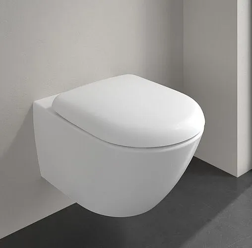 Унитаз подвесной безободковый Villeroy&amp;Boch Antao CeramicPlus белый 4674T0R1