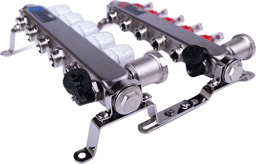 Группа коллекторная с расходомерами 5 отводов 1&quot;в/в x ¾&quot;ек FDV S1103C-2/5