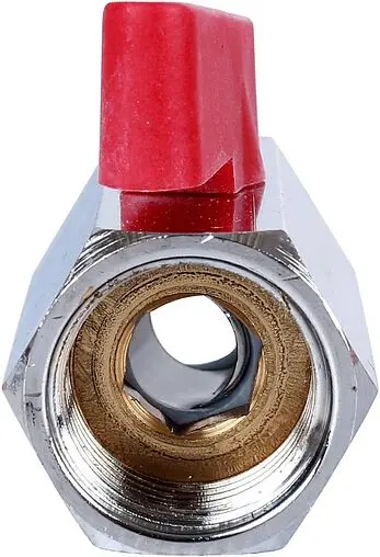 Кран шаровый мини ⅜"в x ⅜"в Itap Mini 1250038