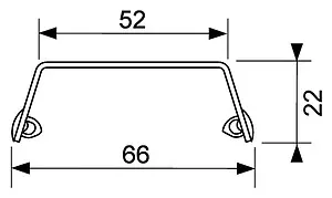 Решетка для лотка 743мм TECEdrainline Steel II 600883, 5