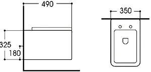 Унитаз подвесной безободковый Allen Brau Liberty белый 4.32003.20, 2