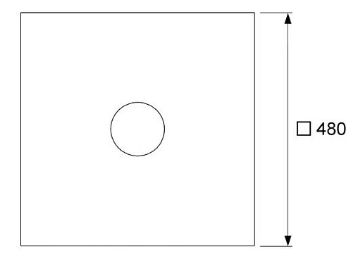 Трап горизонтальный Set TECEdrainpoint S 100x100мм KDP-S120 Трап горизонтальный Set TECEdrainpoint S 100x100мм KDP-S120