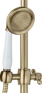 Душевая система со смесителем для ванны Timo Nelson бронза/белый SX-1190 antique Душевая система со смесителем для ванны Timo Nelson бронза/белый SX-1190 antique, 4