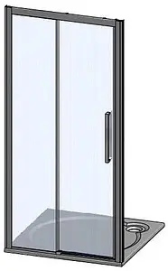 Дверь в нишу 1200мм прозрачное стекло Roltechnik Exclusive Line ECD2/1200 L 564-120000L-00-02 Дверь в нишу 1200мм прозрачное стекло Roltechnik Exclusive Line ECD2/1200 L 564-120000L-00-02, 3