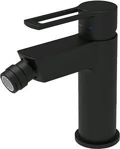 Смеситель для биде Paffoni Ringo чёрный матовый RIN131NO Смеситель для биде Paffoni Ringo чёрный матовый RIN131NO, 1